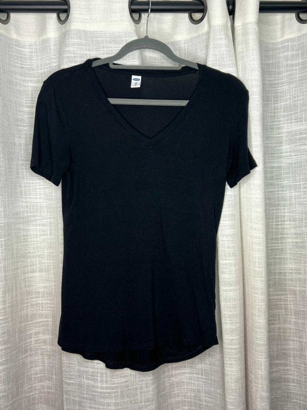Old Navy Luxe Black T-Shirt
